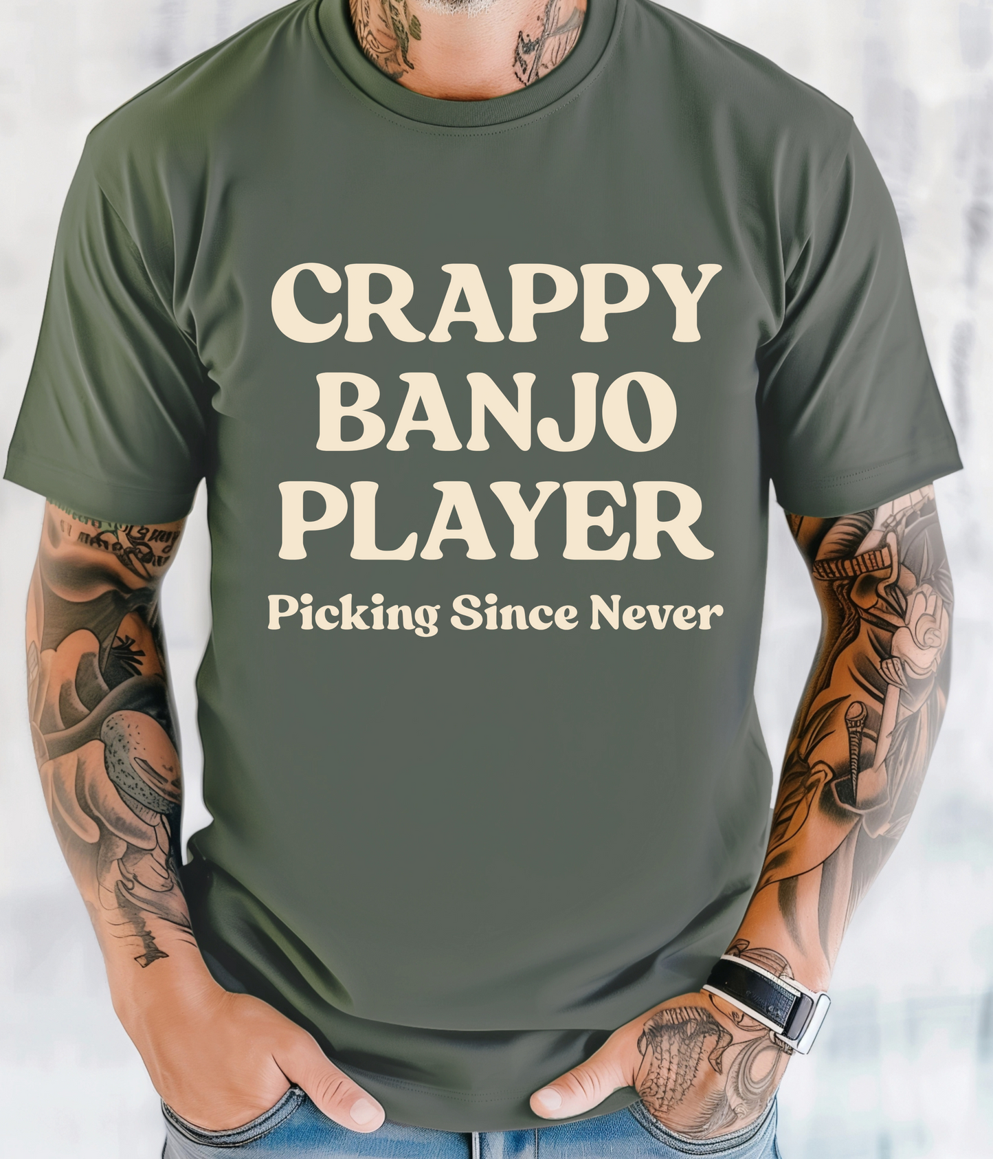 Crappy Banjo Player