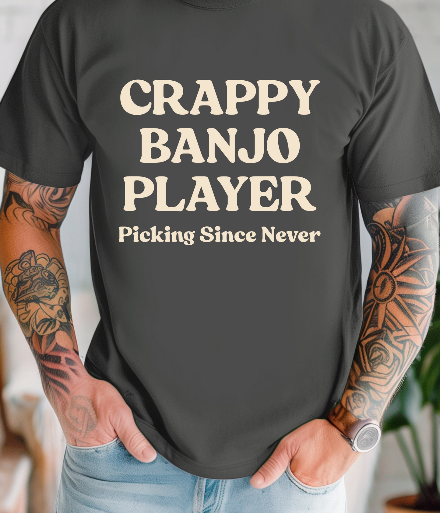 Crappy Banjo Player