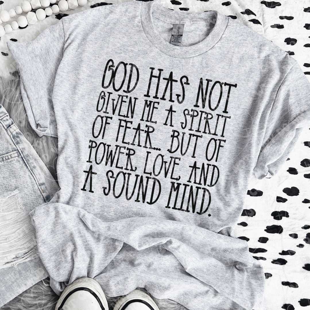 2 Timothy 1:7