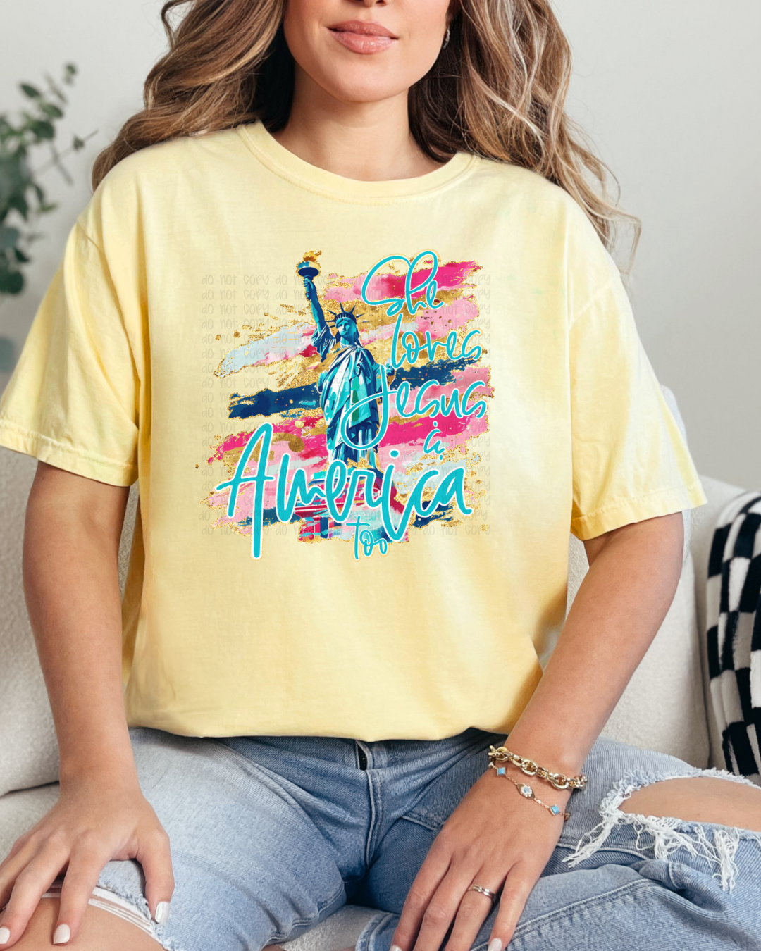 She Loves Jesus and America Too