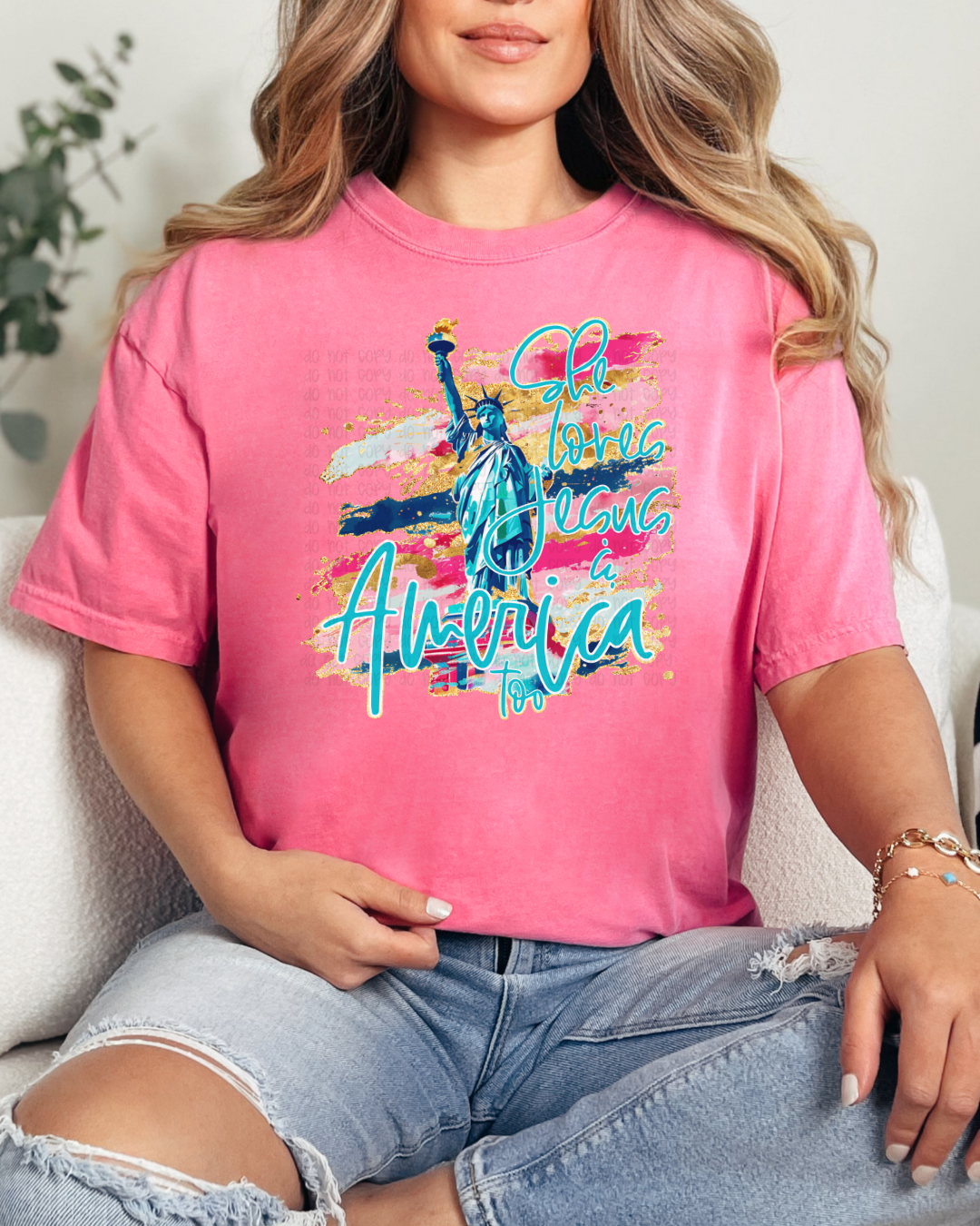 She Loves Jesus and America Too