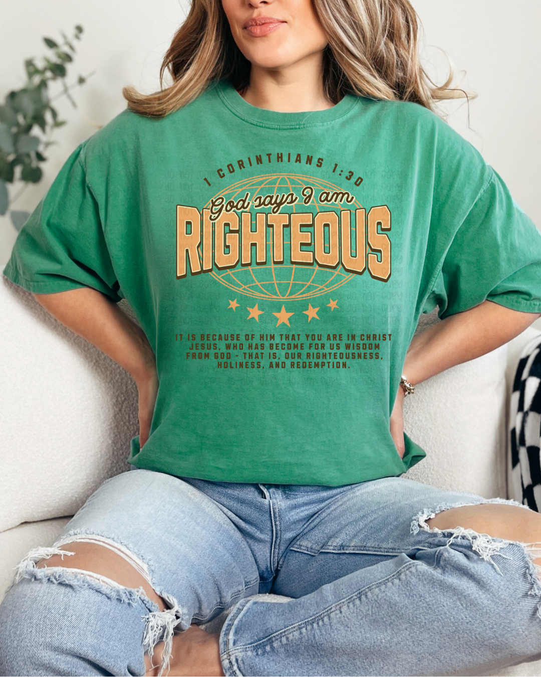 God Says I am Righteous
