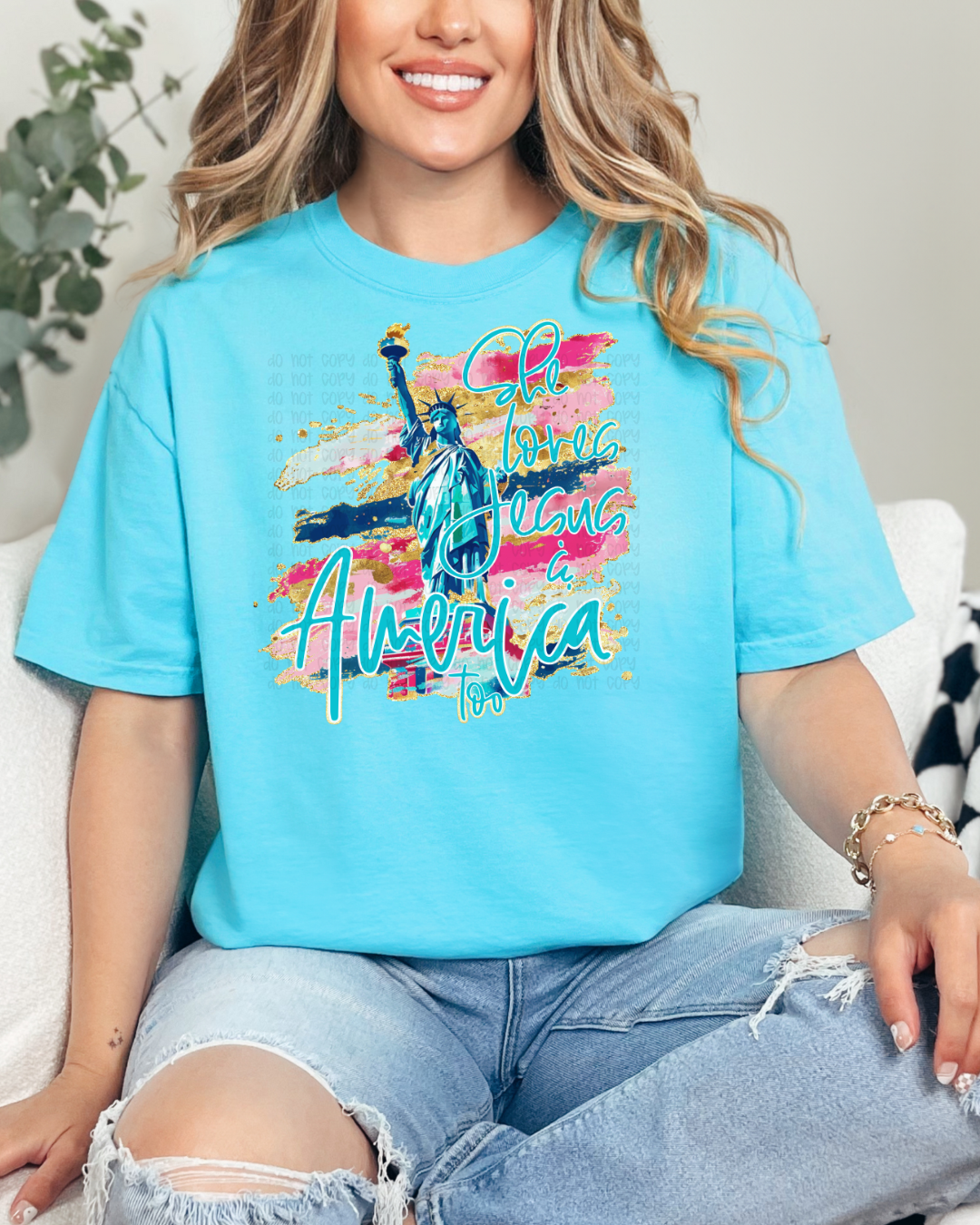 She Loves Jesus and America Too