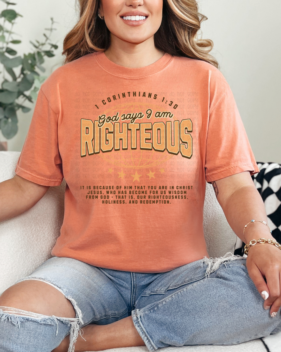 God Says I am Righteous