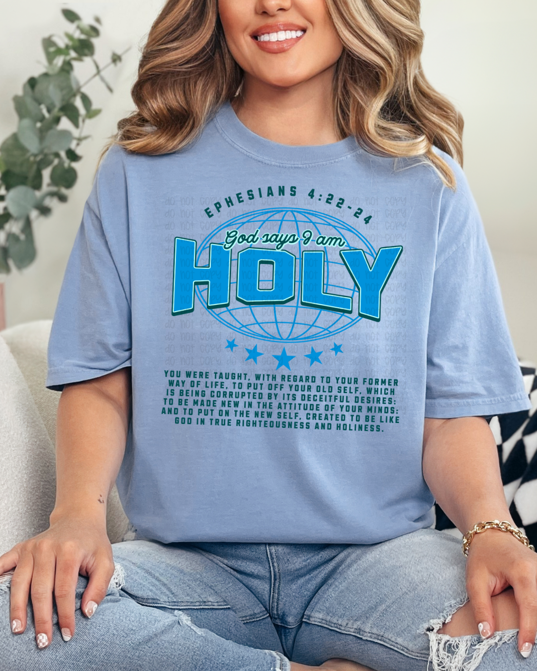 God Says I am Holy