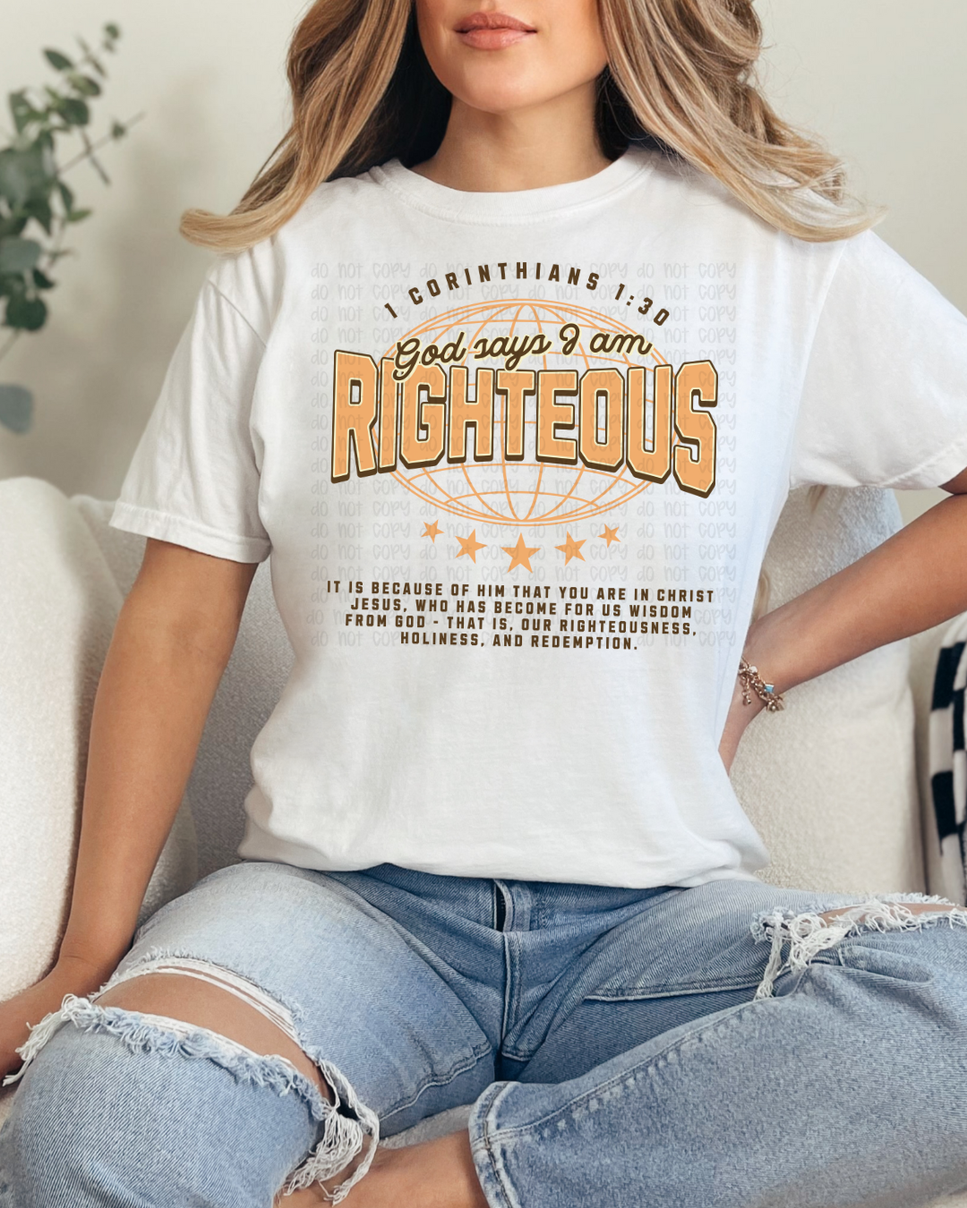 God Says I am Righteous