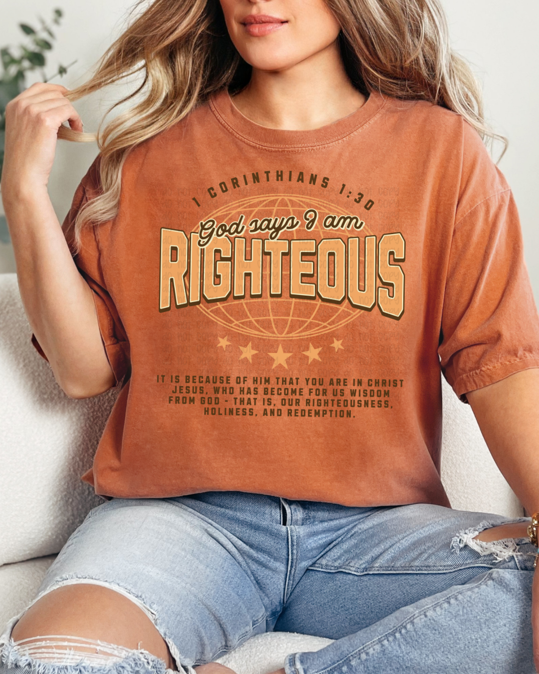 God Says I am Righteous