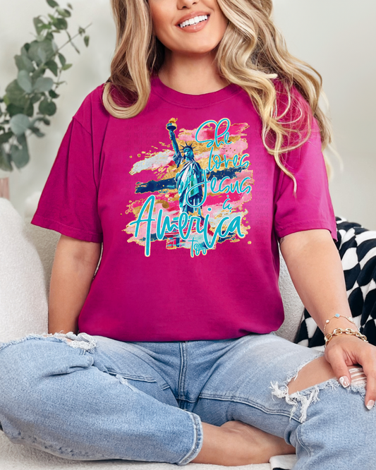 She Loves Jesus and America Too