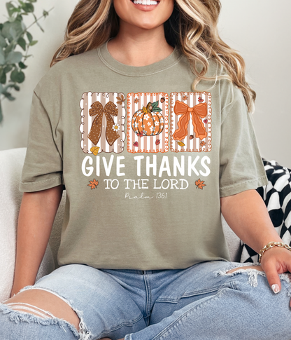 Give Thanks to the Lord