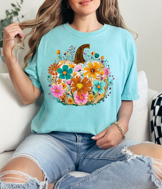 Pumpkin Floral Boho