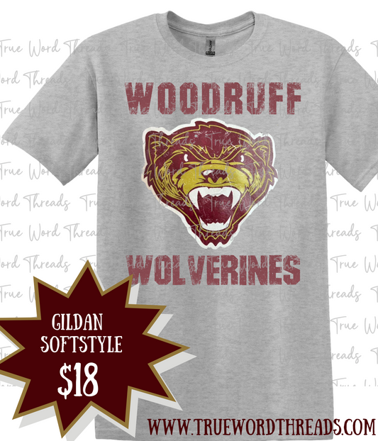 Woodruff Wolverine Head
