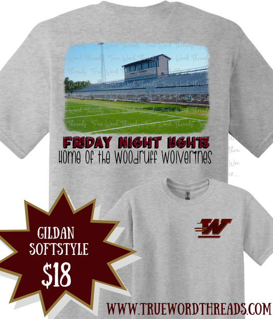 Woodruff Football Stadium Back