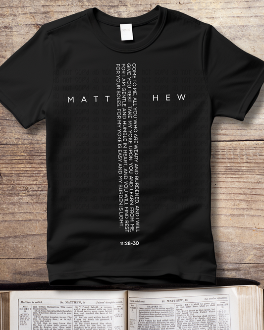 Matthew 11:28-30