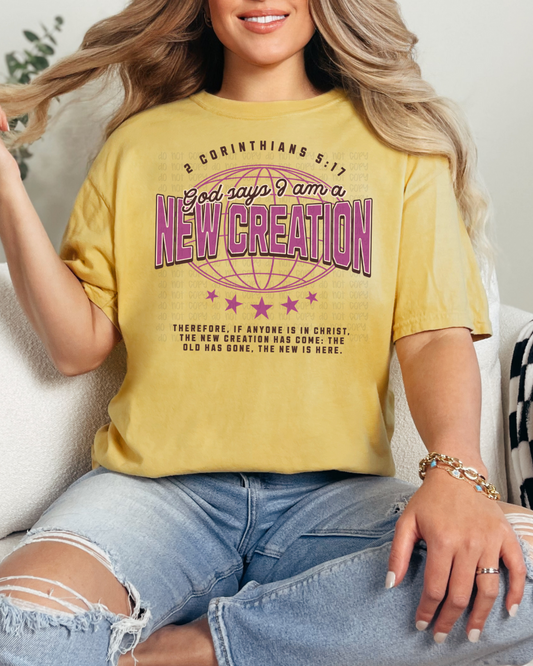 God Says I am a New Creation