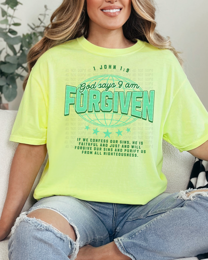 God Says I am Forgiven