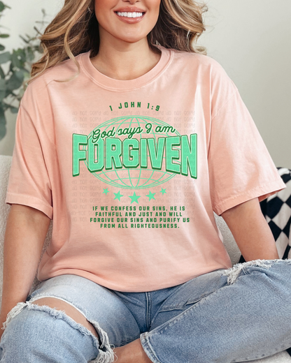 God Says I am Forgiven