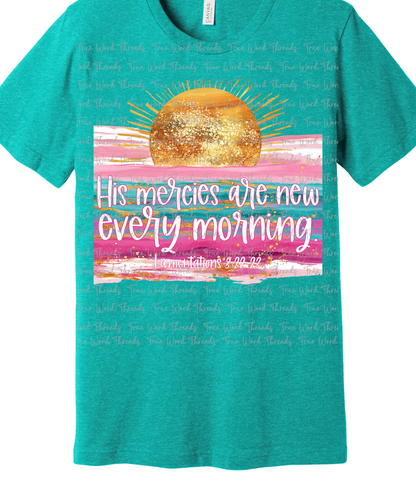 His Mercies are New