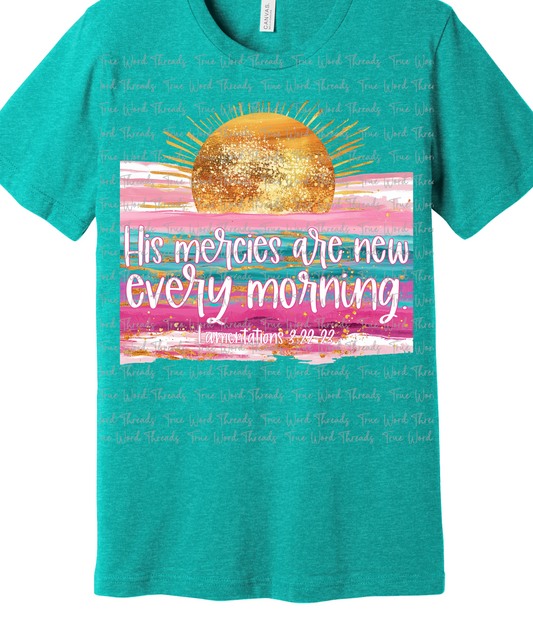 His Mercies are New