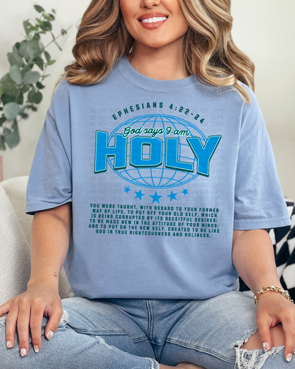 God Says I am Holy